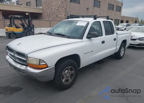 2001 Dodge Dakota Slt/Sport z USA, uszkodzony, nr VIN 1B7GL2AX61S135826